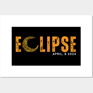 ECLIPSE APRIL, 8 2024 Posters and Art